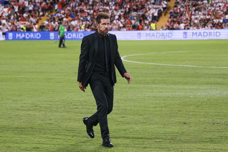 Diego Simeone, allenatore dell'Atletico Madrid - Foto ANSA - Dotsport.it
