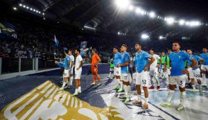 La Lazio allo Stadio Olimpico - Foto ANSA - Dotsport.it