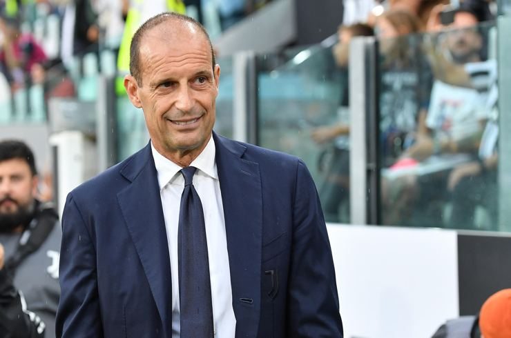 Max Allegri in panchina - Foto ANSA - Dotsport.it