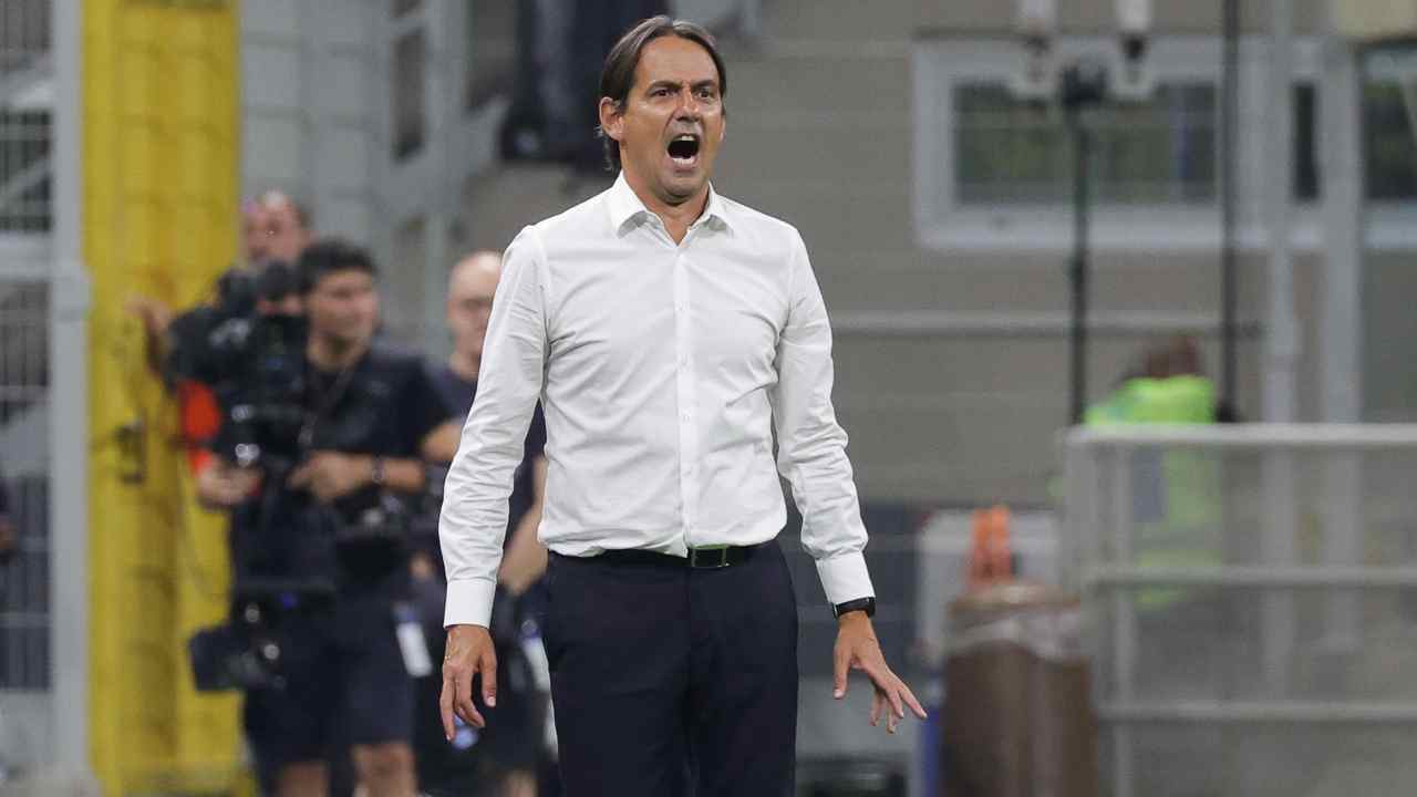 Simone Inzaghi, allenatore dell'Inter - Foto ANSA - Dotsport.it
