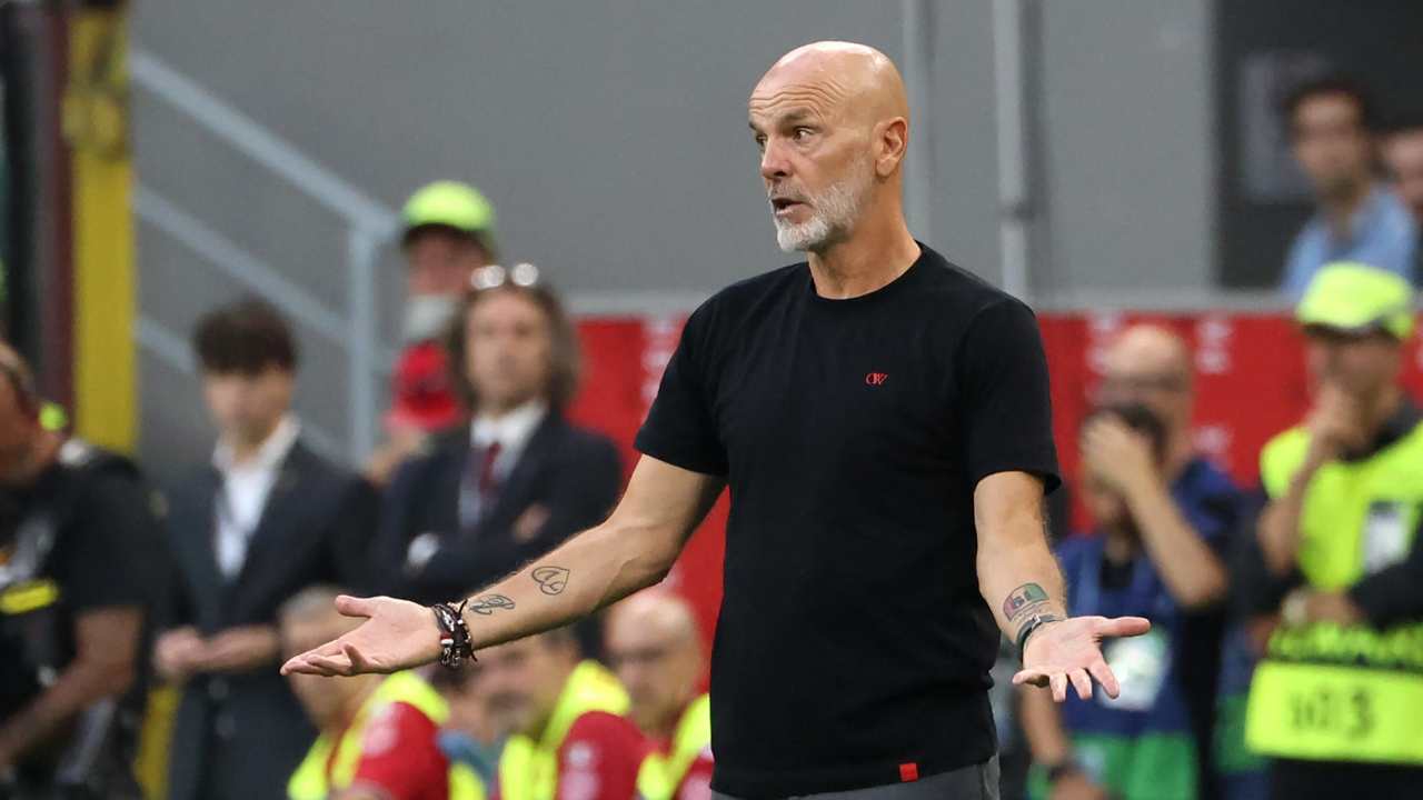 Stefano Pioli, allenatore del Milan - Foto ANSA - Dotsport.it