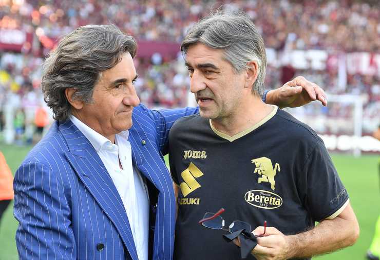 Urbano Cairo e mister Juric - Foto ANSA - Dotsport.it