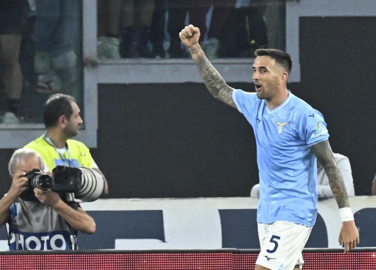 Vecino festeggia la rete segnata al Torino - Foto ANSA - Dotsport.it