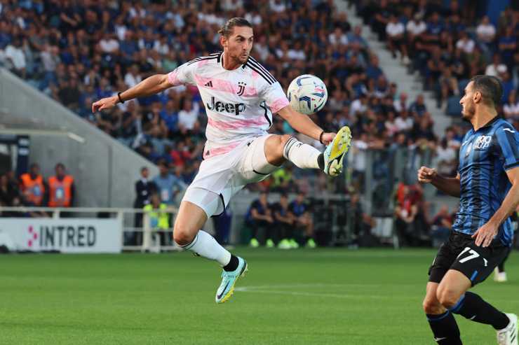 Adrien Rabiot con la maglia della Juventus - Foto ANSA - Dotsport.it