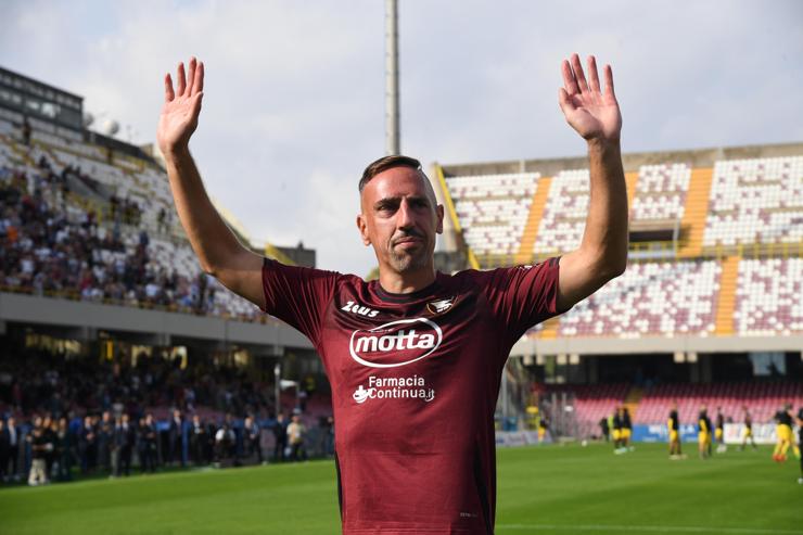 Frank Ribery a Salerno - Foto ANSA - Dotsport.it
