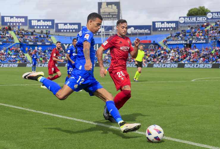 Greenwood in azione con il Getafe, la sua nuova squadra - Foto ANSA - Dotsport.it