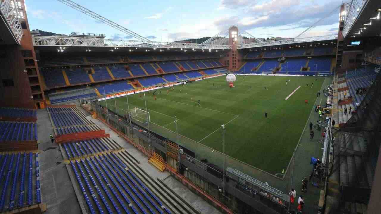 Lo Stadio Marassi di Genova, casa del Genoa e della Sampdoria - Foto ANSA - Dotsport.it