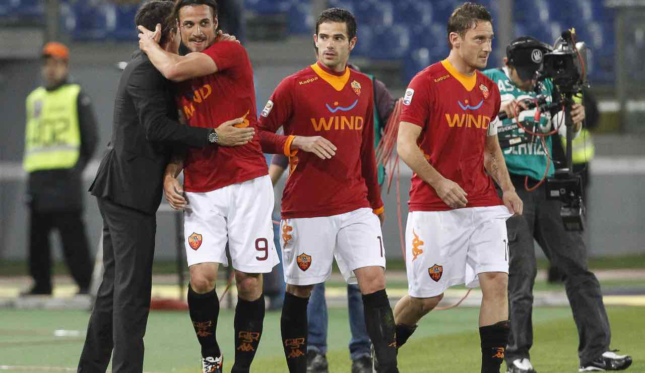 Luis Enrique, Osvaldo, Gago e Totti