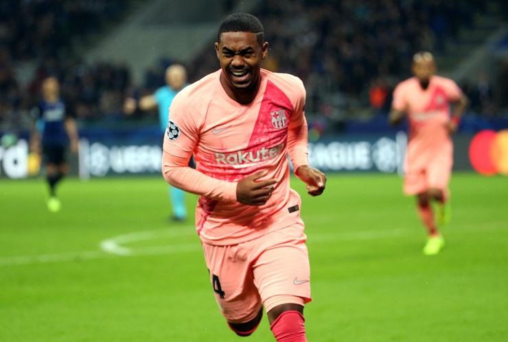 Malcom con la maglia del Barcellona - Foto ANSA - Dotsport.it