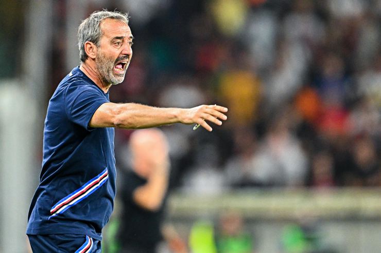 Marco Giampaolo quando era allenatore della Sampdoria - Foto ANSA - Dotsport.it