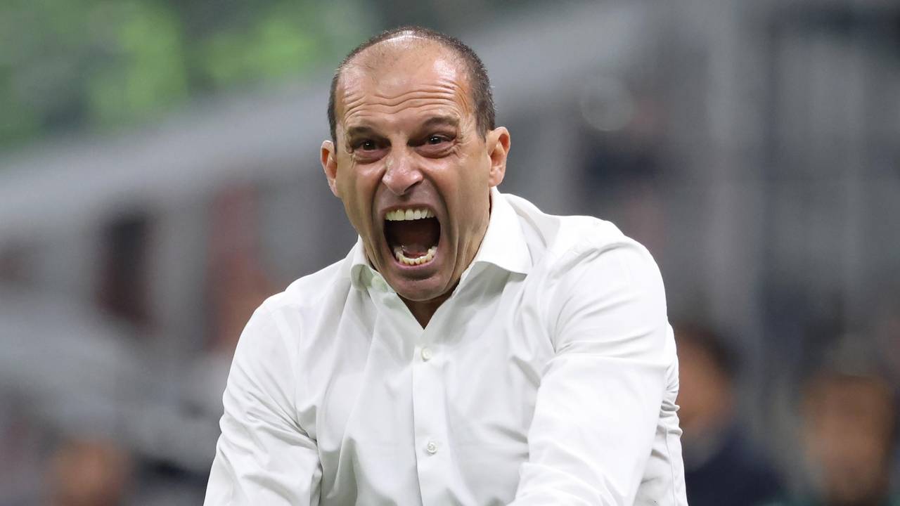 Max Allegri su tutte le furie - Foto ANSA - Dotsport.it