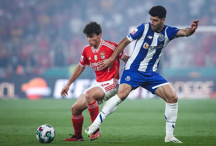 Mehdi Taremi nel big match contro il Benfica - Foto ANSA - Dotsport.it