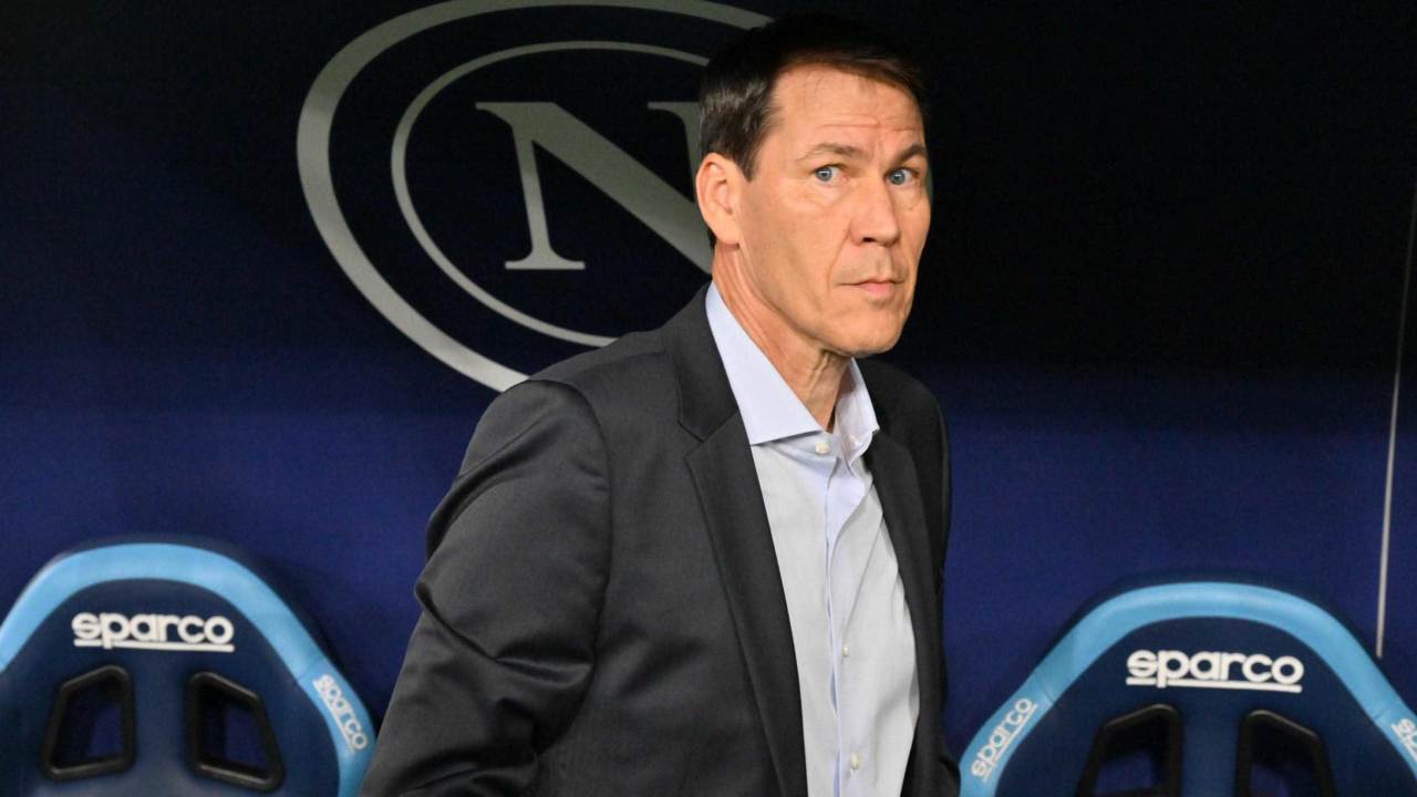 Rudi Garcia in panchina - Foto ANSA - Dotsport.it