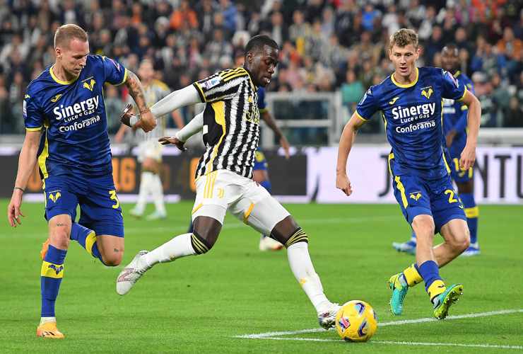 Weah con la maglia della Juventus - Foto ANSA - Dotsport.it