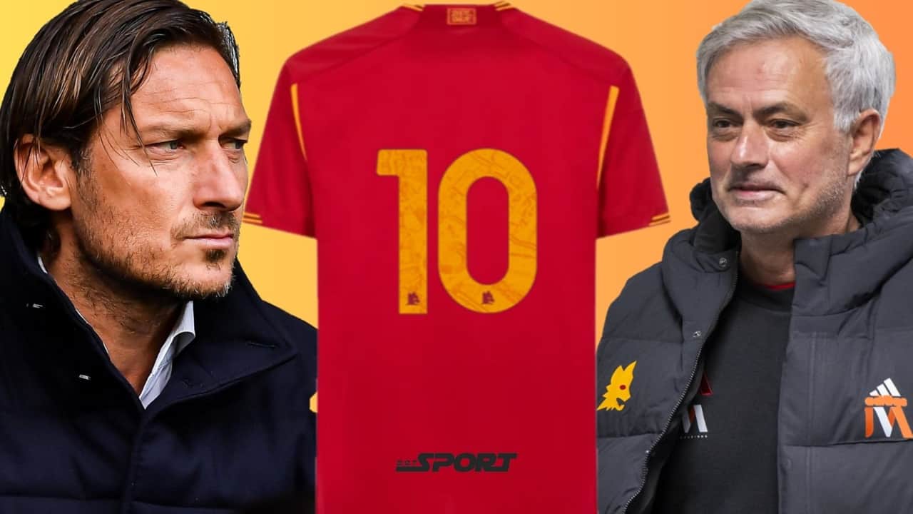 Francesco Totti, la maglia numero 10 della Roma e José Mourinho - Dotsport.it