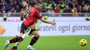 Jovic con la maglia del Milan - Foto ANSA - Dotsport.it