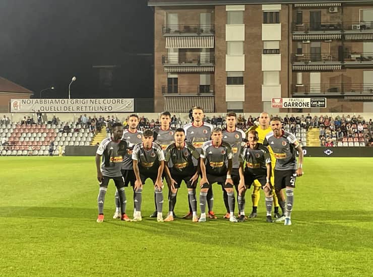 L'Alessandria in una recente partita di Lega Pro - Foto profilo Facebook della squadra - Dotsport.it