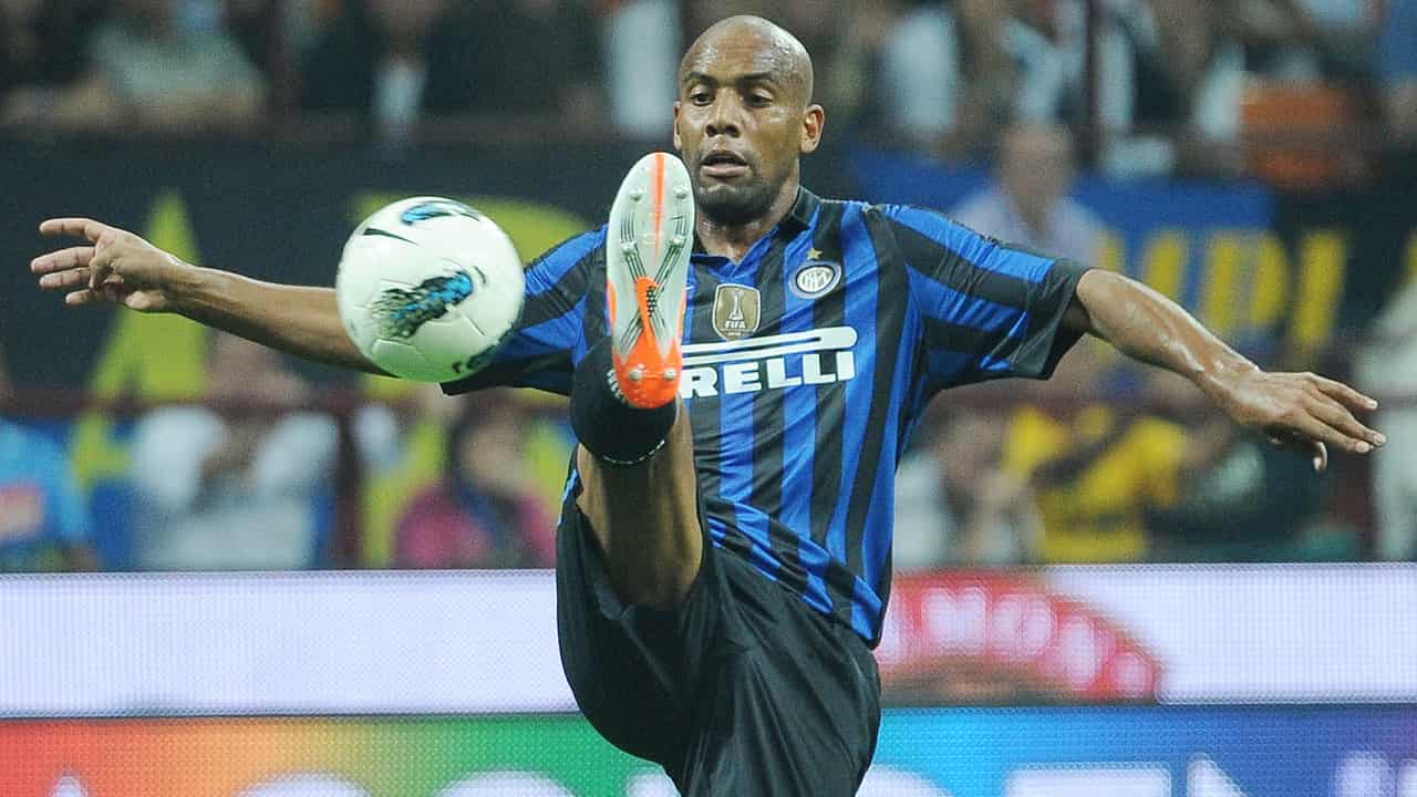 Maicon con la maglia dell'Inter - Foto ANSA - Dotsport.it