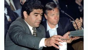Maradona e Cruyff