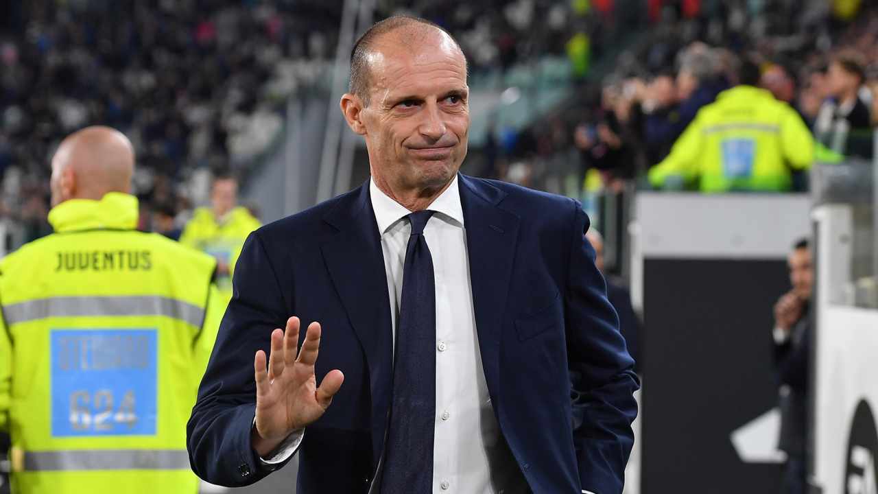 Max Allegri rammaricato - Foto ANSA - Dotsport.it