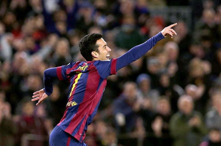Pedro con la maglia del Barcellona - Foto ANSA - Dotsport.it