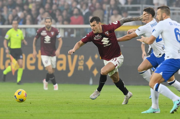 Pellegri con la maglia del Torino - Foto ANSA - Dotsport.it