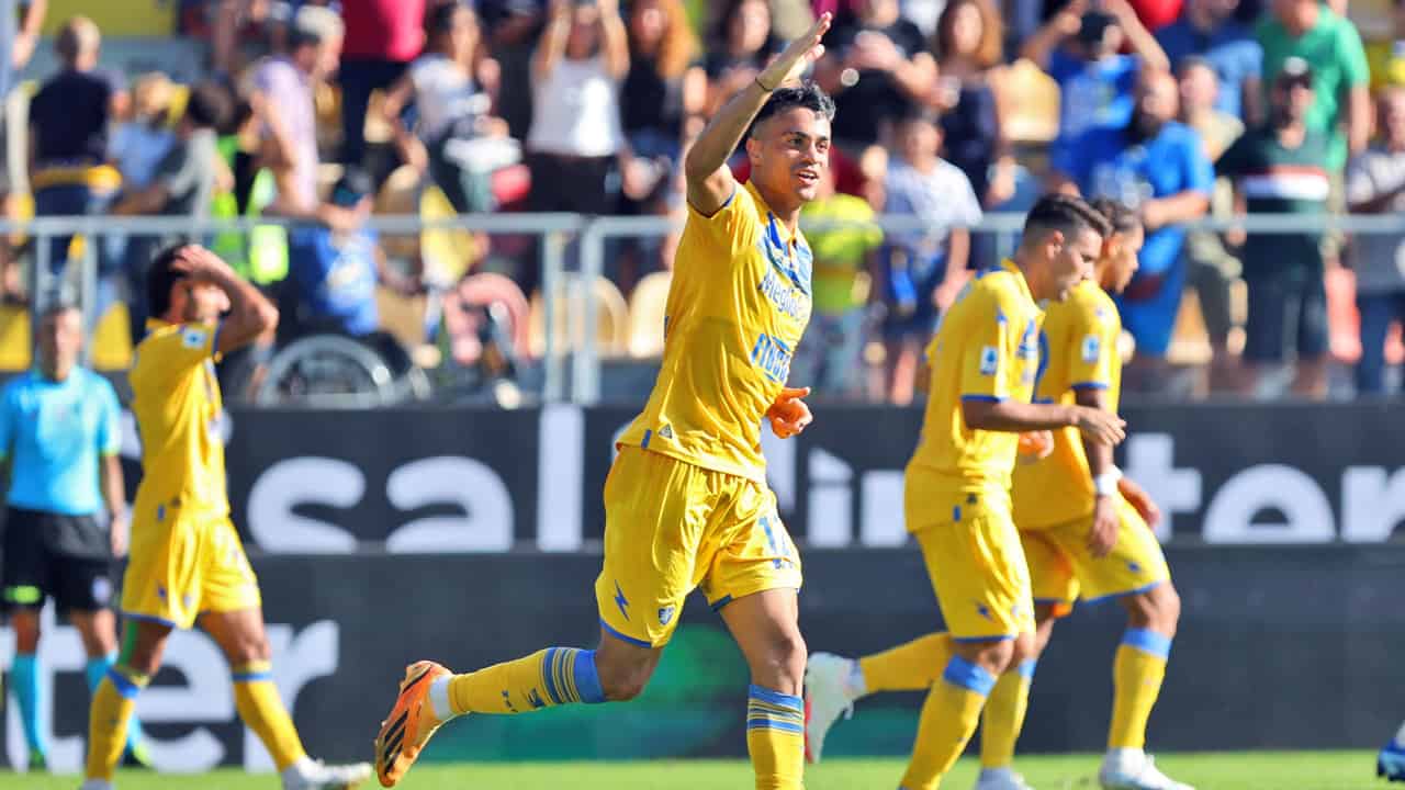 Reinier a segno con il Frosinone - Foto ANSA - Dotsport.it