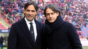 Simone e Pippo Inzaghi - Foto ANSA - Dotsport.it