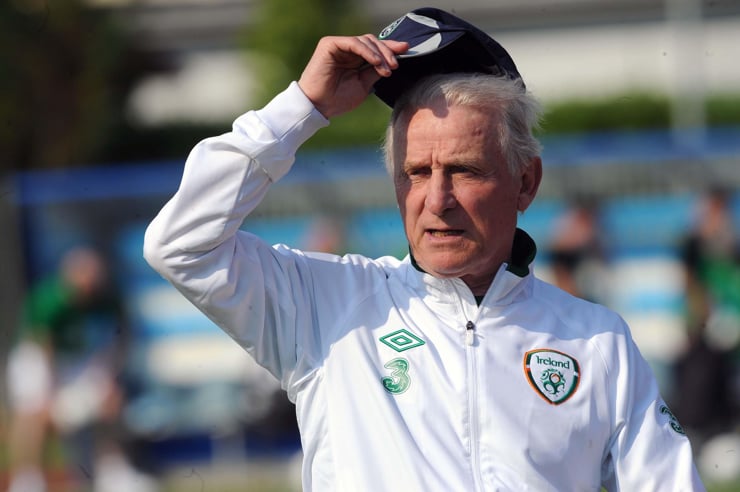 Trapattoni da allenatore dell'Irlanda - Foto ANSA - Dotsport.it