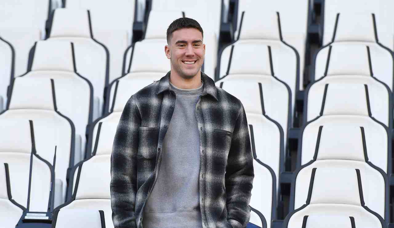 Juventus, Vlahovic sorride: Giuntoli gli ha trovato un compagno d'attacco.