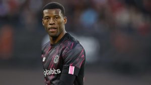 Wijnaldum con la maglia della Roma - Foto ANSA - Dotsport.it