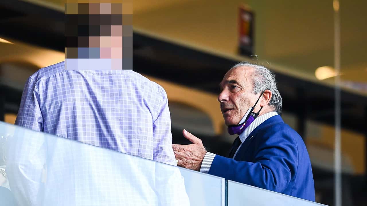 Il presidente della Fiorentina Commisso - Foto ANSA - Dotsport.it