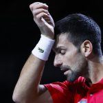 Nole Djokovic affranto - Foto ANSA - Dotsport.it