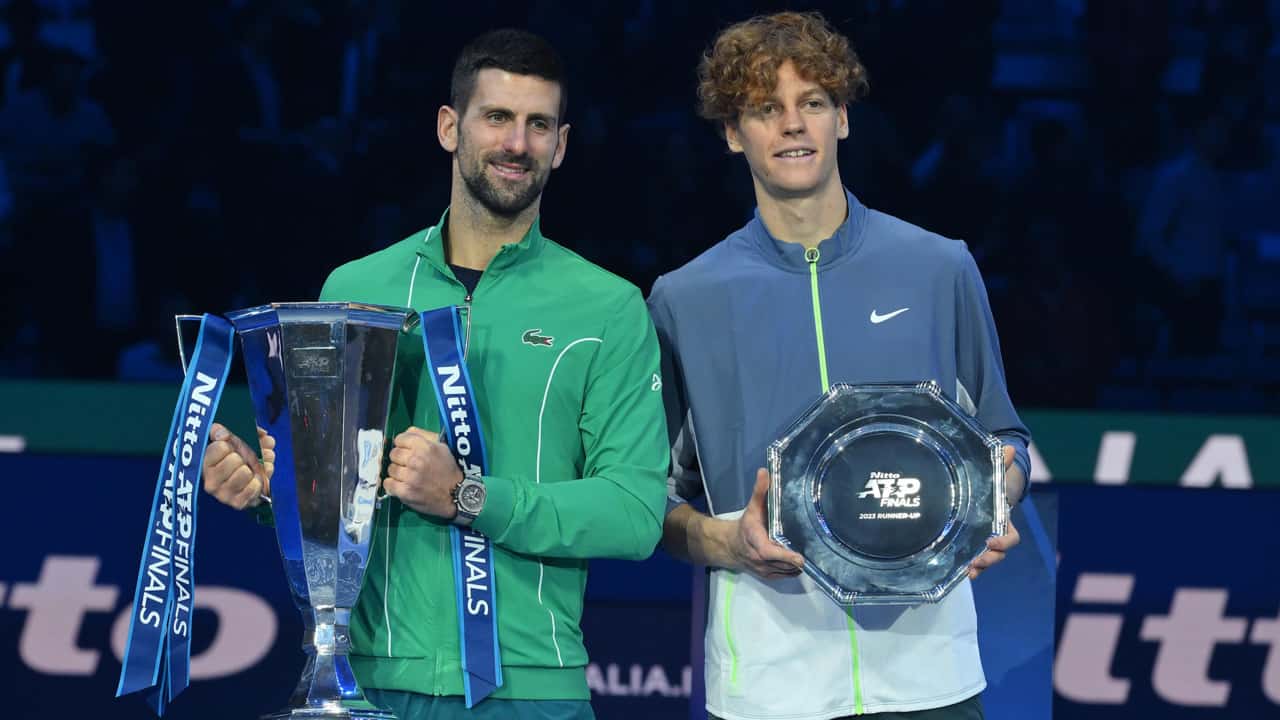Nole Djokovic e Jannik Sinner - Foto ANSA - Dotsport.it
