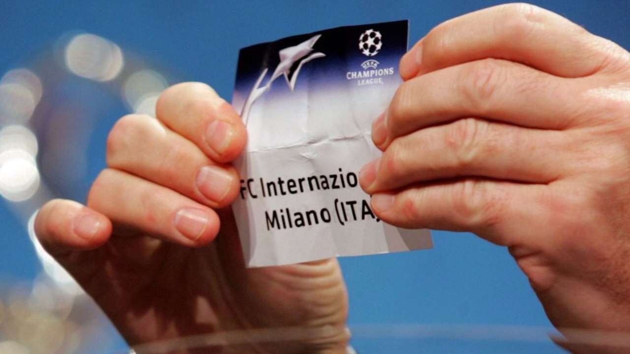 Sorteggi Champions Inter.