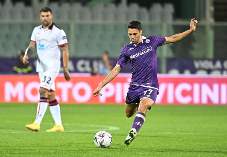 Brekalo in azione con la maglia della Fiorentina - Foto ANSA - Dotsport.it