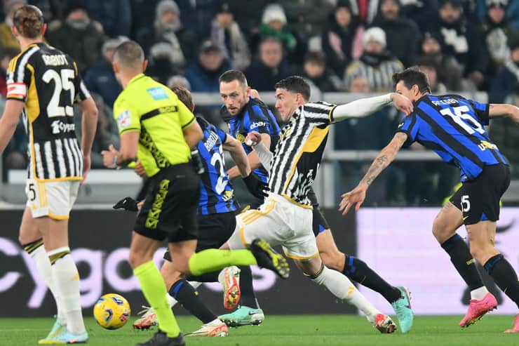 Juventus vs Inter di questo girone d'andata - Foto ANSA - Dotsport.it