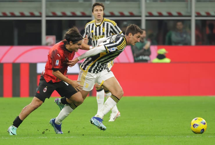 Luka Romero in Milan vs Juventus - Foto ANSA - Dotsport.it