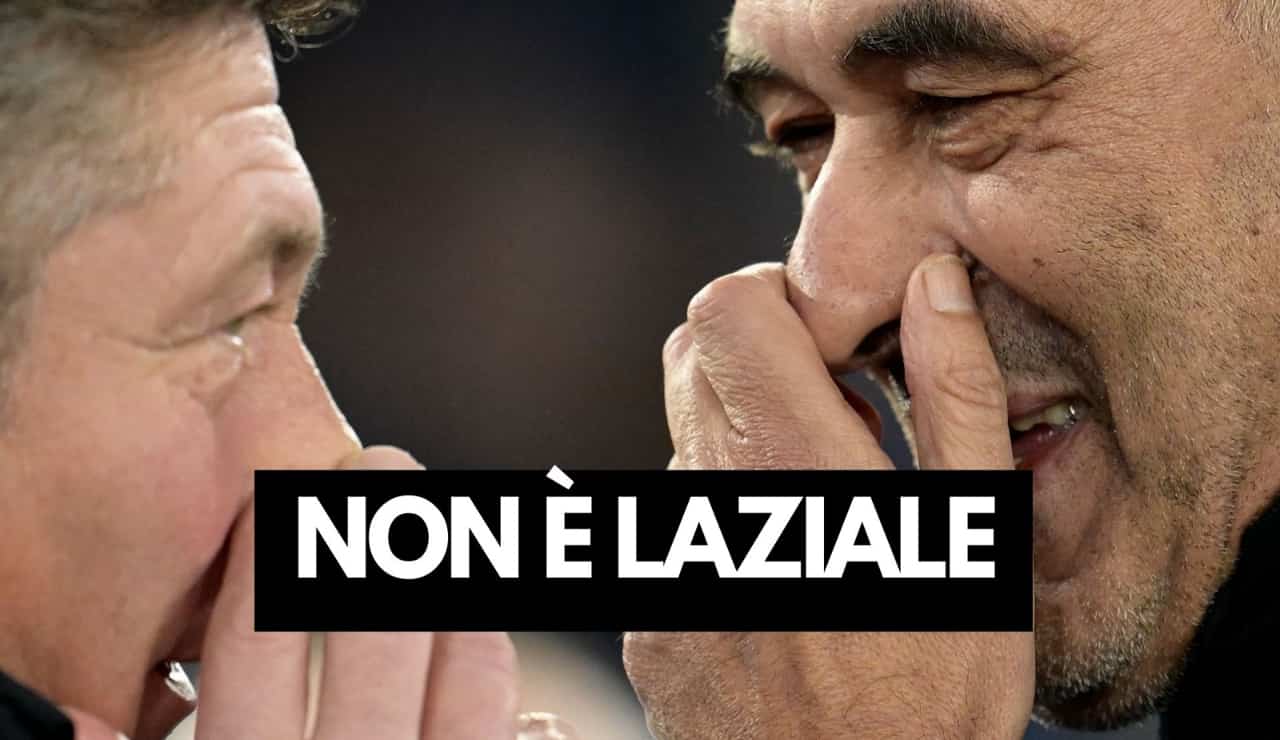 Walter Mazzarri e Maurizio Sarri - Foto Lapresse - Dotsport.it