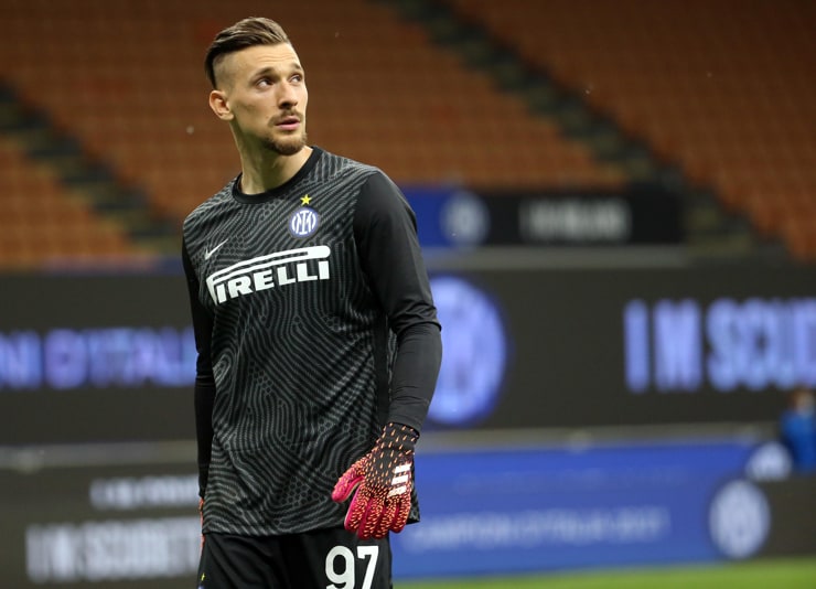Ionut Radu con la maglia dell'Inter - Foto ANSA - Dotsport.it