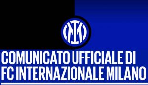 Comunicato ufficiale - Fonte Inter.it - Dotsport.it