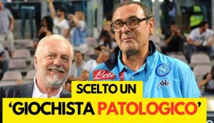 Maurizio Sarri ed Aurelio De Laurentiis - Foto Lapresse - Dotsport.it