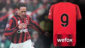 Van Basten, maglia numero nove Milan